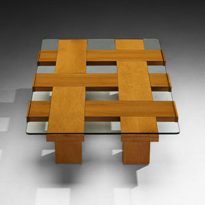 Metà secolo Hotel italiano moderno grafico noce legno tavolino rettangolare <span class=keywords><strong>in</strong></span> <span class=keywords><strong>vetro</strong></span> <span class=keywords><strong>centro</strong></span> pezzo decorazioni da <span class=keywords><strong>tavola</strong></span> per l'home Office - Product Image 6