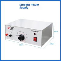 Alimentation électrique pour l'enseignement des élèves du primaire, du collège et du lycée, 9V/12V/16V/24V, protection contre les surcharges