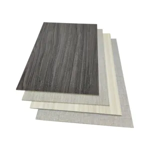 China manufacture direct sales wood color rigid vinyl wall panels sheet