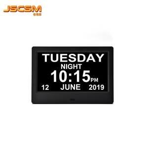 <span class=keywords><strong>Lcd</strong></span> Chữ Cái Cực Lớn Lịch Kỹ Thuật Số Ngày Đồng Hồ <span class=keywords><strong>7</strong></span> Inch Với 5 Báo Thức Và 3 Nhắc Nhở Cho Người Cao Niên - Product Image 2