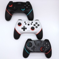 Manette de jeu sans fil 6 axes NS Pro complète pour BT, joystick et contrôleur de jeu