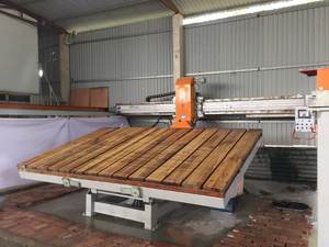 Industrial Bridge Saw <b>Stone</b> <b>Cutting</b> <b>Machine</b> 3500mm <b>Cutting</b> Length for Granite Marble Slabs - Product Image 5