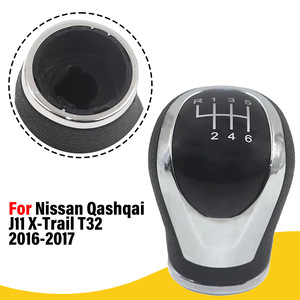 Nissan Gear <b>Shift</b> <b>Knob</b> 6-Speed Ergonomic Black For Qashqai J11 X-Trail T32 - Product Image 2