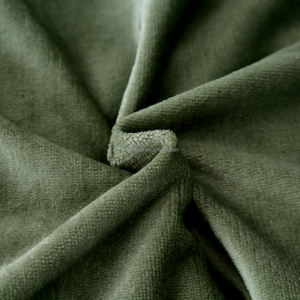 FY Solid Coral <strong>Fleece</strong> 3-Piece Comforter <strong>Bedding</strong> 100% Polyester 200TC for Home Wedding Hotel-Duvet Cover Twin Size - Product Image 3