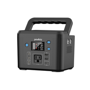 Generator Tenaga Surya 110V 220V Portabel, Stasiun Daya Baterai <span class=keywords><strong>Lithium</strong></span>-ion 200W, Power Bank Outdoor, Kompatibel dengan Panel Surya Mobil MPPT - Product Image 1