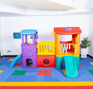 <span class=keywords><strong>Casa</strong></span> de Juegos de Plástico para Niños con Tobogán de <span class=keywords><strong>Venta</strong></span> Caliente para Interiores y Uso Doméstico - Product Image 2