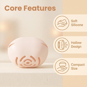 Support de rangement compact pour éponge de maquillage en silicone ventilée, séchage rapide, anti-moisissure, pour voyage - Product Image 6
