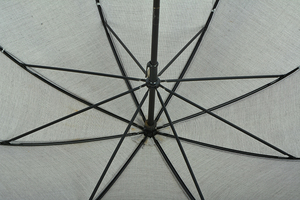 16 pouces TC Coton Mât Et <span class=keywords><strong>Baleines</strong></span> En Métal Dentelle <span class=keywords><strong>Parapluie</strong></span> Droit - Product Image 5