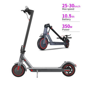 Listo para enviar 350W e-Scooter V8 del fabricante chino 36V Scooter Eléctrico de equilibrio inteligente de dos ruedas con batería 10.4ah - Product Image 1