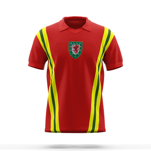 Maglia da Calcio Personalizzata con Scollo a V, Logo Ricamato, Stampa a Trasferimento Termico, Traspirante, Antibatterica, ad Asciugatura Rapida, Manica Corta - Product Image 4