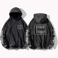 Échantillon gratuit Oem Sweats à capuche pour hommes en coton vierge personnalisé surdimensionné Pull-over unisexe en vrac Sweats à capuche et sweat-shirts pour hommes de grande taille