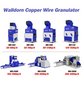 Granulador Compacto Eléctrico para Chatarra de Cobre y Aluminio con Motor, Alta Tasa de Separación, Multivoltaje (110V/220V/380V) - Product Image 4