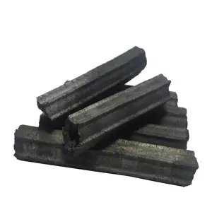 HongQiang Low ash high Hot value hexagonal barbecue coal For Bbq charcoal Briquettes Hookah