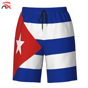 Shorts Deportivos Personalizados al por Mayor con Logotipo, Shorts con Bandera de República Dominicana, <span class=keywords><strong>Jamaica</strong></span> y México para Suministros Promocionales - Product Image 2