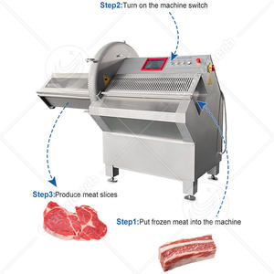 ORME Machine automatique de découpe de viande séchée de porc congelée Machine à couper le fromage Trancheuse électrique de côtes de bœuf - Product Image 3