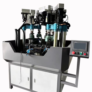 Machine de perçage et de taraudage rotative à chargement et déchargement manuels, perceuse à colonne - Product Image 2