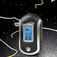 Alat Tes Alkohol Napas Portabel Terbaru, Monitor Sensor Napas Alkohol, Meter Pemeriksa Alkohol