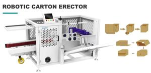 TKXM-500 automatico Servo Box apriscatole portatile erettore di cartone per imballaggi alimentari macchine ausiliarie per l'imballaggio - Product Image 6