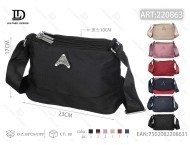 Borsa a Tracolla in Taslon per Donna, Chiusura con Zip, Design Minimalista per Uso Quotidiano, Adatta a Tutte le Stagioni - Product Image 1