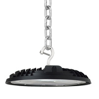 Lumière LED UFO à télécommande intelligente avec détecteur de mouvement, éclairage commercial et industriel pour entrepôt, garage, salle de sport
