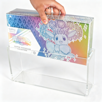 Étui de protection en acrylique 151 UPC résistant aux UV, fabriqué à partir de matériaux recyclés écologiques, design prismatique transparent, épaisseur 5/8 mm pour