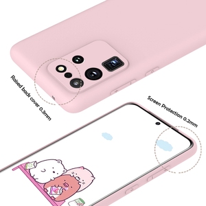 Funda de Silicona de Goma para <span class=keywords><strong>Samsung</strong></span> Galaxy S20 Plus, Funda Trasera de TPU Suave en Color Caramelo para <span class=keywords><strong>Samsung</strong></span> Galaxy S20 S 20 Ultra Coque - Product Image 6