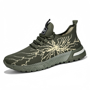 Scarpe da Allenamento Solide da Uomo, Scarpe da Corsa, Comode e Antiscivolo in Mesh, Scarpe Sportive Leggere e alla Moda per Uomo - Product Image 4