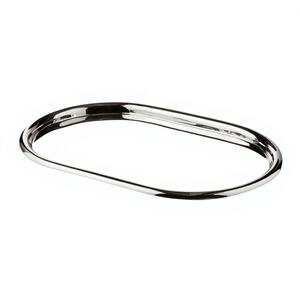 Bandeja Decorativa de Acero Inoxidable para Servir Té, Café y Aperitivos, Estilo Ramadán |   Uso en el Hogar y Hostelería - Product Image 1