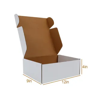 Cajas de papel оптовая продажа на заказ гофрированная картонная коробка почтовая отправка бумажные коробки упаковочные коробки фабрика