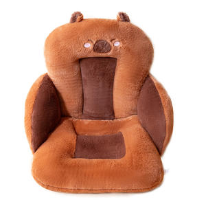 Oreiller de soutien lombaire Capybara en gros d'usine jouet de <span class=keywords><strong>coussin</strong></span> en peluche pour tête de lit canapé voiture couette avec remplissage en coton PP - Product Image 1