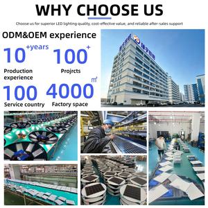 Đèn đường năng lượng mặt trời tích hợp cảm biến chuyển động ZY All in One, chống nước IP65, sử dụng ngoài trời, công suất 100-400W, chất liệu ABS - Product Image 4