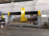 Router CNC para Piedra de 5 Ejes, Sierra de Corte de Piedra con Motor Servo AC y Caja de Cambios, Máquina de Corte de Piedra