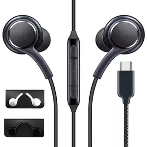 डिजिटल ऑडियो प्रकार सी हेड फोन्स प्रकार-सी ईरफ़ोन earbuds के लिए सैमसंग earbuds note10 s10 s21 s22 note20 आदि