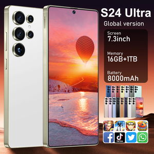 S24 Ultra 16GB + 1TB Chất lượng cao gốc 5g điện thoại thông minh 7.3inch HD mở khóa Android 14 Dual Sim Deca <span class=keywords><strong>Core</strong></span> chơi game pháp Tây Ban Nha - Product Image 2