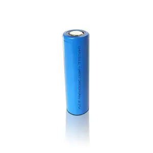 制造商批发银18650 3.7v Isr18650电子产品用锂离子充电电池