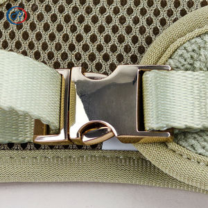 卸売 高級セーターニット犬用ハーネスセット OEKO-TEX REACH認証 犬用ランニングハーネス カラー かぎ針編み デザイナー シングルジャージーハーネス - Product Image 3