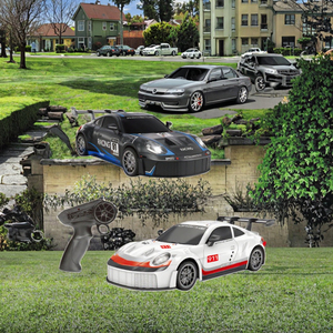 New 2.4GHz 4WD 4-Channel <b>Mini</b> RC Car for Kids Bright Lights Indoor-Outdoor Ready-to-Go Charger 1:24 <b>Scale</b> Drift Race Toy Gift - Product Image 3