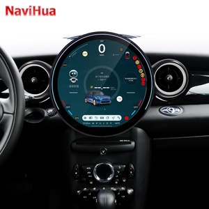 Navihua Ring Screen Android Car Radio DVD <b>Player</b> 12" Touch Screen Carplay Head Unit for BMW MINI F54 F55 F56 F60 NBT EVO R56 R60 - Product Image 3