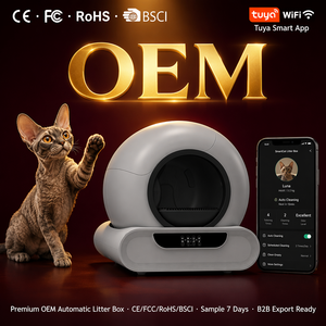 Caja de Arena Inteligente Autolimpiable Gris Nueva de Fábrica 2026, Caja de Arena Automática para Gatos, <span class=keywords><strong>Arenero</strong></span> Automático para Gatos - Product Image 1