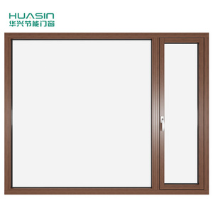 Fabricant de portes en bois plaqué aluminium en chêne blanc de qualité supérieure, conformes aux normes américaines, avec une performance d'étanchéité supérieure, <span class=keywords><strong>prix</strong></span> d'usine Huasin - Product Image 6