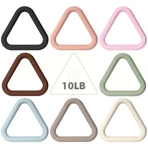 Ensemble de tapis de yoga, ballon de Pilates, bandes de résistance, logo personnalisé, rose, antidérapant, kit d'accessoires pliable - Product Image 5