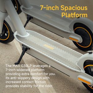Para la serie de scooters Segway 22-28: 22-28 MPH, 24.9 millas de autonomía, sistema de frenado de doble suspensión, carga rápida, plegable. - Product Image 5