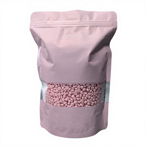 Perles de cire dure rose de haute qualité 1LB avec logo personnalisé pour l'épilation du visage sans douleur, sans bande, sans colophane, en vrac - Product Image 1