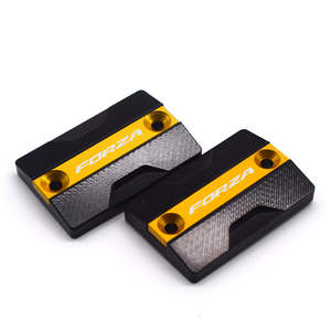 Bouchon de Réservoir de Liquide de Frein Avant Moto CNC RTS Cache Maître-Cylindre pour <span class=keywords><strong>HONDA</strong></span> FORZA300 <span class=keywords><strong>FORZA</strong></span> 125 <span class=keywords><strong>2018</strong></span> 2019 - Product Image 3