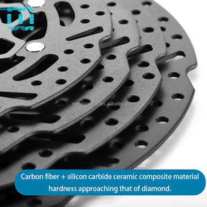 SeeMore Ultra Hafif Karbon Fiber Seramik Merkezi Kilitli Bisiklet Disk Freni 160/180mm Dağ Bisikleti Parçaları için Yüksek Mukavemetli Disk Fren - Product Image 2