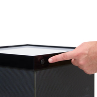 Exhibidor LED Interior Semi-Transparente, Cubo LED Publicitario para Exhibiciones, Joyería, Video