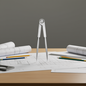 Fervous <b>Precision</b> Metal Divider <b>Tool</b> For Drafting And Measuring Tasks - Product Image 3