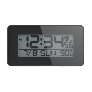 Phong Cách Hiện Đại RC Đồng Hồ Báo Thức Với Nhiệt Độ Nhà Máy Giá Tính Năng Điện Tử Chuyển Động Hiển Thị Kỹ Thuật Số Đài Phát Thanh Đèn Nền - Product Image 6