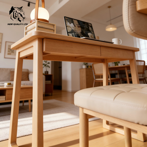 Venta directa de fábrica, precio más bajo, personalizable, gran stock, dropshipping, nuevo diseño, escritorio de estudio, muebles para sala de estudio, mesa de estudio de madera - Product Image 3