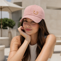 Gorra de Béisbol AOYOU Unisex de 6 Paneles, Ajustable, de Algodón, con Bordado, para Deportes y Uso Casual, con Diseño para la Cara, para las Cuatro Estaciones